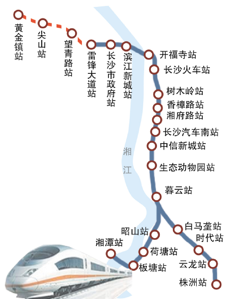 长株潭城铁的长沙站至株洲,湘潭段预计2016年底建成,长沙火车站以西图片