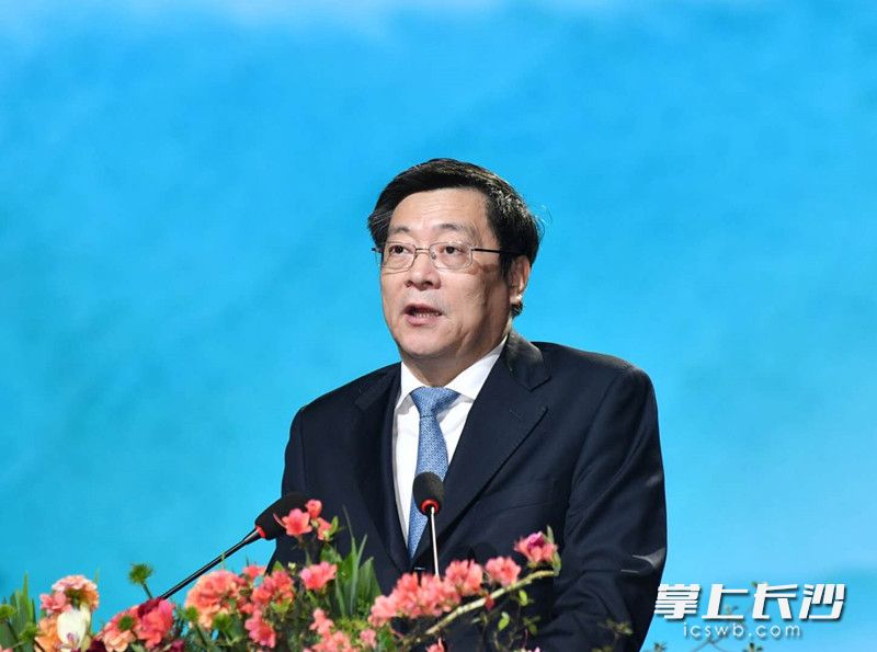 湖南省委书记、省人大常委会主任杜家毫讲话。