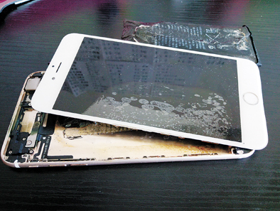 消费者发生爆炸的iPhone 6 Plus