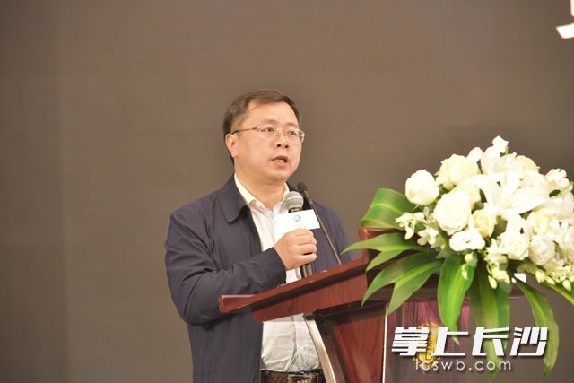 湖南省金融监管局副局长刘胜军出席活动。段欣妤 摄