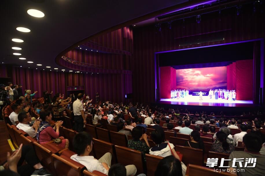 《湘剧》在京演出反响热烈。均为长沙晚报特派记者 黄启晴 摄