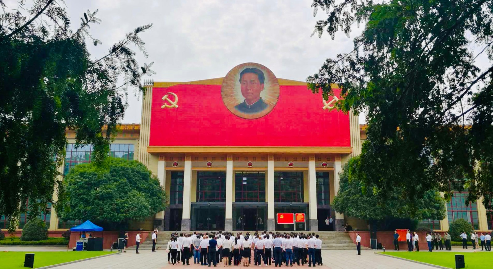 中国共产党长沙历史馆和中共湘区旧址，是清水塘红色文化历史故事街区的中心。周柏平摄