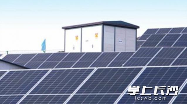 中信银行在甘肃省宕昌县援建的光伏电站项目