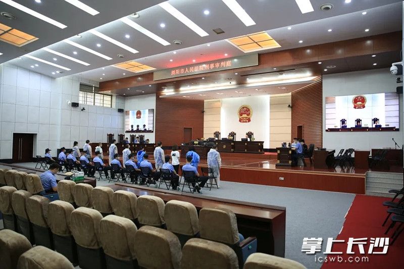 浏阳市人民法院近日依法审理了两起跨国网络赌博案。均为浏阳法院供图