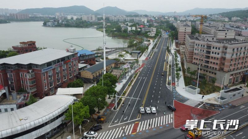 湘江集团迅速行动、全力配合，后湖路最后300米路段4月底正式通车。