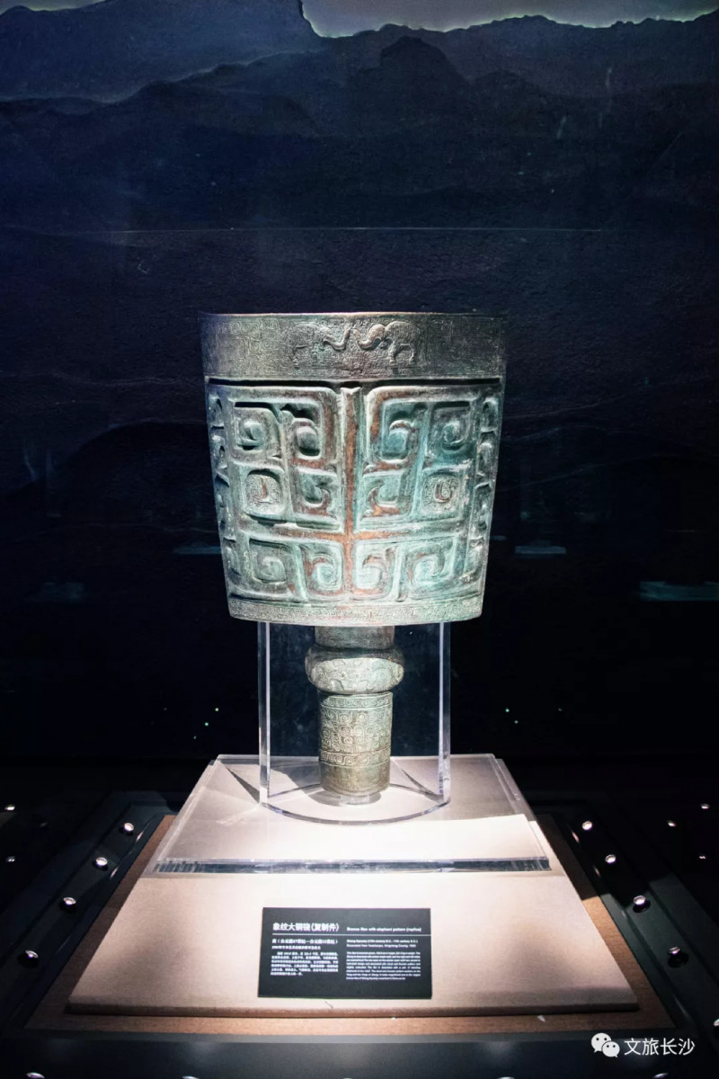 长沙博物馆青铜器 均为资料图片