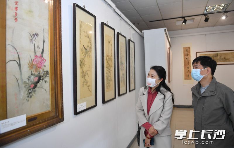 11月14日，“三湘风物”长沙民间收藏精品展在长沙简牍博物馆展出。
