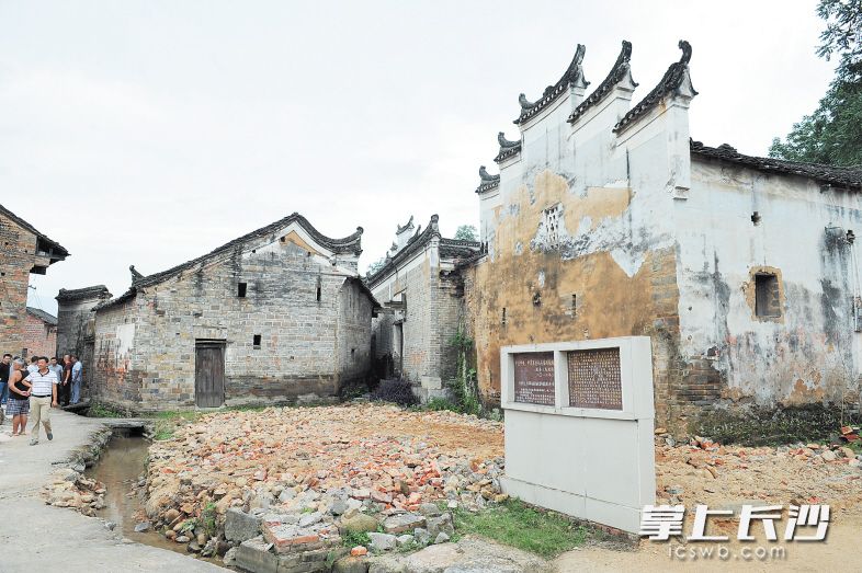 寿雁镇豪福村的红军临时指挥所旧址。