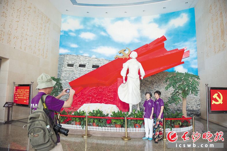 杨开慧纪念馆（杨开慧烈士纪念园）是湖南省首批爱国主义教育基地。 长沙晚报全媒体记者 邹麟 摄