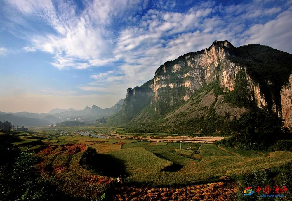 湄江国家地质公园。 图源：涟源市人民政府