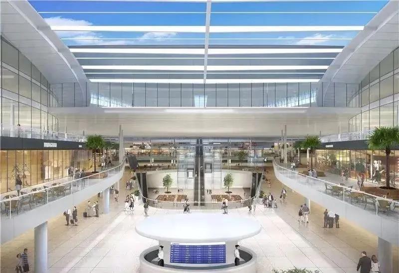 长沙黄花国际机场东扩二期工程，T3航站楼和配套项目建筑方案（仅供参考，以最终批复为准）