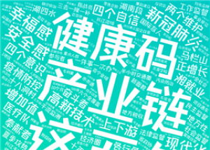 词云海报丨这些高频热词，带你get湖南省政府工作报告重点