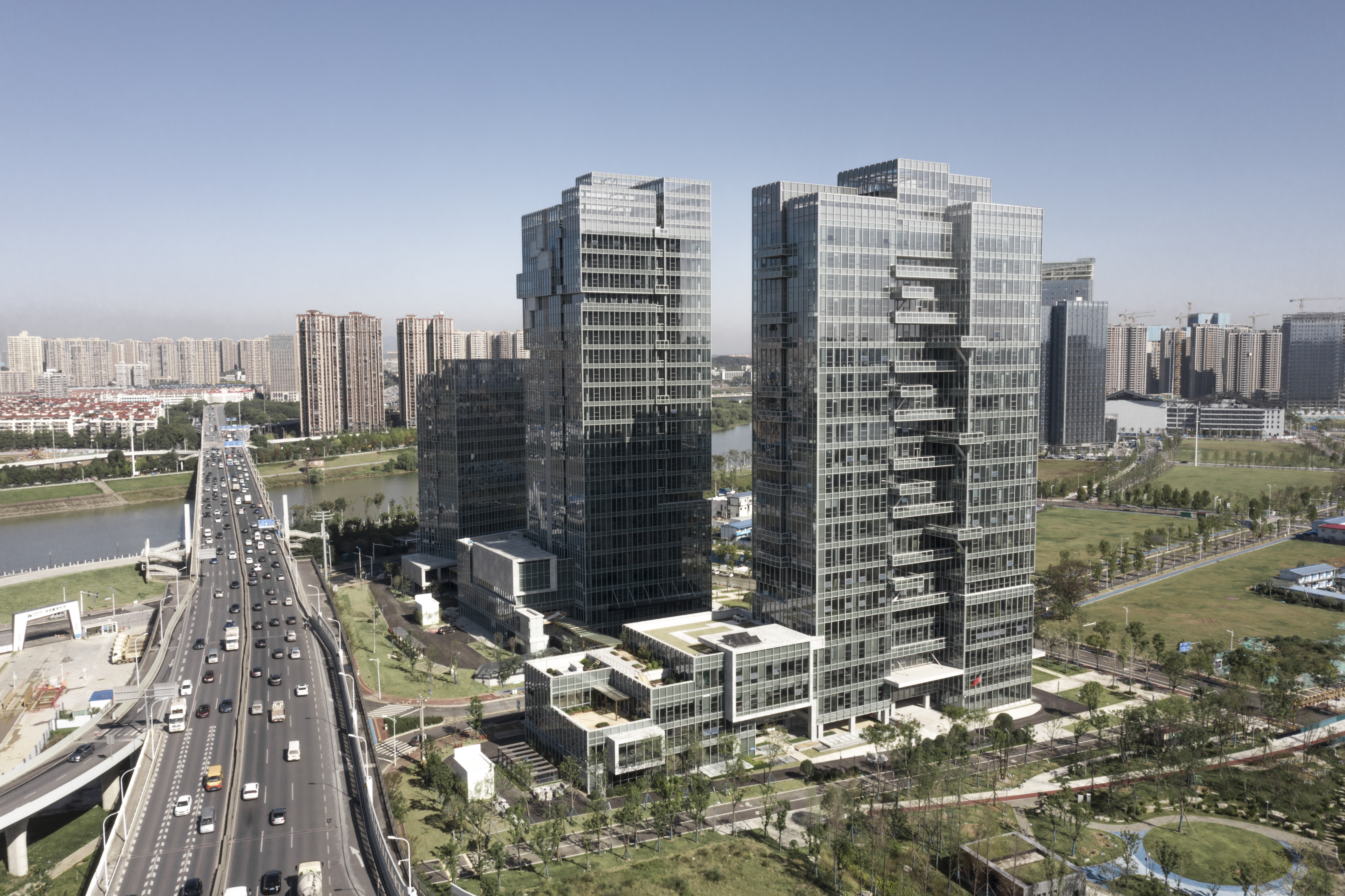 湖南创意设计总部大厦项目。