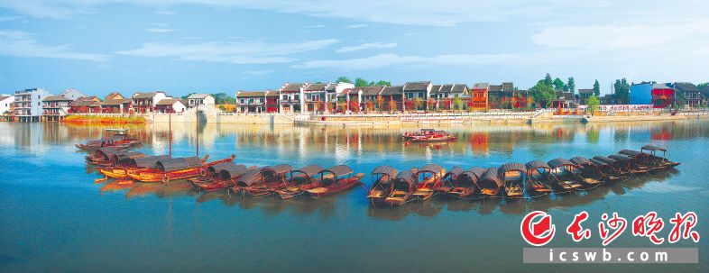 靖港古镇位于望城区西北部，是“中国历史文化名镇”，国家AAAA级旅游景区。均为活动主办方供图