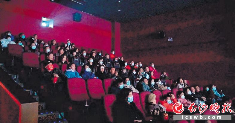 　　春节期间电影院上座率回暖。 　　长沙晚报全媒体记者 易亿 摄