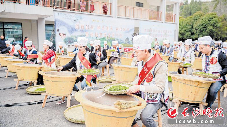 　　大湘西是湖南名优茶的主产区，茶产业带动当地村民致富。 长沙晚报通讯员 吴潇 供图